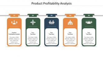 Product Profitability Analysis Ppt Powerpoint Presentation Slides Example Topics Cpb