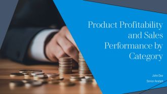 Product Profitability And Sales Performance By Category PPT Graphics AT