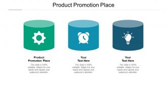 Product promotion place ppt powerpoint presentation file infographics cpb