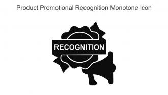 Product Promotional Recognition Monotone Icon In Powerpoint Pptx Png And Editable Eps Format
