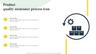 Product Quality Assurance Process Icon