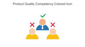 Product Quality Competency Colored Icon In Powerpoint Pptx Png And Editable Eps Format