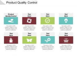 Product quality control ppt powerpoint presentation infographic template graphics download cpb