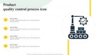 Product Quality Control Process Icon