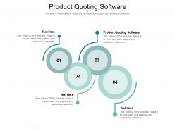 Product quoting software ppt powerpoint presentation pictures example cpb