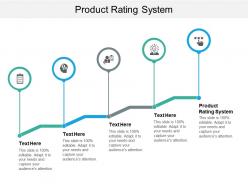 Product rating system ppt powerpoint presentation styles inspiration cpb