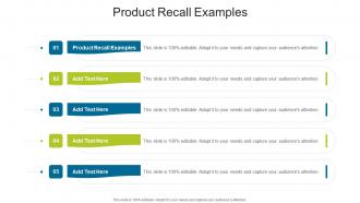 Product Recall Examples Advice Writers Job In Powerpoint And Google Slides Cpb