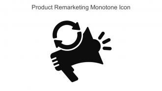 Product Remarketing Monotone Icon In Powerpoint Pptx Png And Editable Eps Format