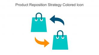 Product Reposition Strategy Colored Icon In Powerpoint Pptx Png And Editable Eps Format
