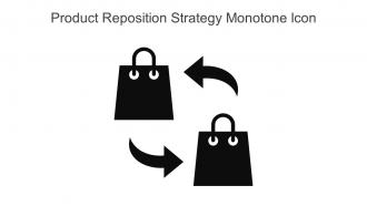 Product Reposition Strategy Monotone Icon In Powerpoint Pptx Png And Editable Eps Format