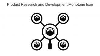 Product Research And Development Monotone Icon In Powerpoint Pptx Png And Editable Eps Format