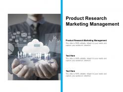 Product research marketing management ppt powerpoint presentation icon outline cpb