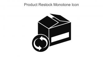 Product Restock Monotone Icon In Powerpoint Pptx Png And Editable Eps Format