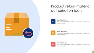 Product Return Material Authorization Icon