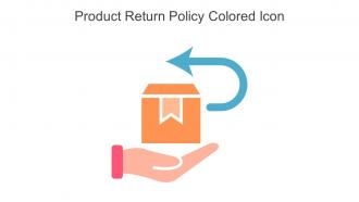 Product Return Policy Colored Icon In Powerpoint Pptx Png And Editable Eps Format