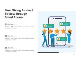 Product review description targeted customers application providing consumer
