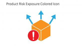 Product Risk Exposure Colored Icon In Powerpoint Pptx Png And Editable Eps Format
