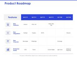 Product roadmap enterprise ready ppt powerpoint presentation model show