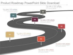 Product roadmap powerpoint slide download