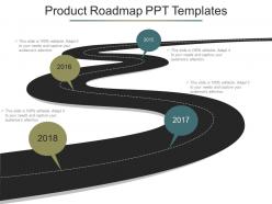 Product roadmap ppt templates