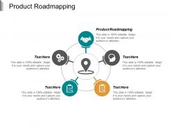 Product roadmapping ppt powerpoint presentation portfolio background designs cpb