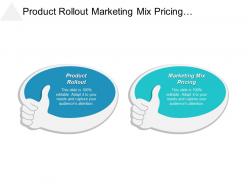 Product rollout marketing mix pricing collaborative decision making cpb