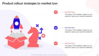 Product Rollout Strategies To Market Icon