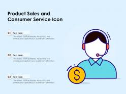 Product Sales And Consumer Service Icon