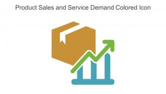 Product Sales And Service Demand Colored Icon In Powerpoint Pptx Png And Editable Eps Format