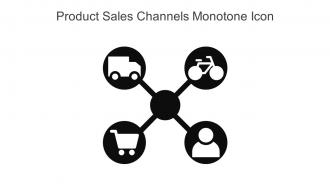 Product Sales Channels Monotone Icon In Powerpoint Pptx Png And Editable Eps Format
