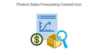 Product Sales Forecasting Colored Icon In Powerpoint Pptx Png And Editable Eps Format