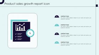 Product Sales Growth Report Icon