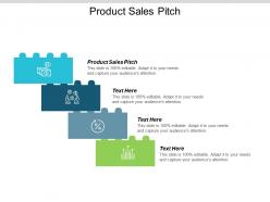 Product sales pitch ppt powerpoint presentation slides images cpb
