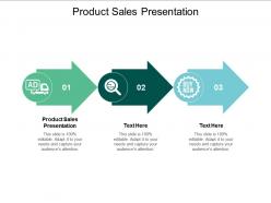 Product sales presentation ppt powerpoint presentation model information cpb