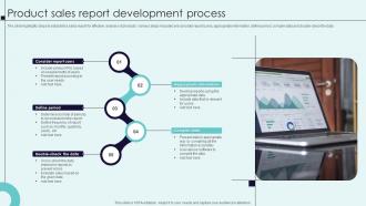 Product Sales Report Development Process