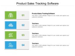 Product sales tracking software ppt powerpoint presentation gallery inspiration cpb