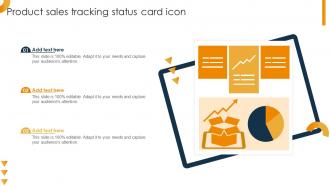 Product Sales Tracking Status Card Icon