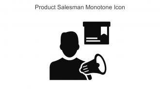 Product Salesman Monotone Icon In Powerpoint Pptx Png And Editable Eps Format