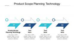 Product scope planning technology ppt powerpoint presentation layouts file formats cpb