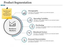 Product segmentation operating variables situational factors purchasing