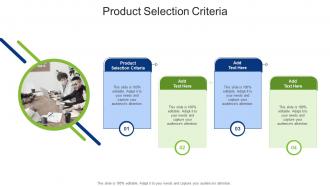Product Selection Criteria In Powerpoint And Google Slides Cpb