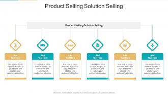 Product Selling Solution Selling In Powerpoint And Google Slides Cpb