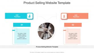 Product Selling Website Template In Powerpoint And Google Slides Cpb