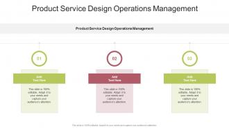 Product Service Design Operations Management In Powerpoint And Google Slides Cpb