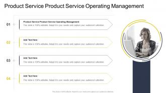 Product Service Product Service Operating Management In Powerpoint And Google Slides Cpb