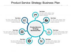 Product service strategy business plan ppt powerpoint presentation pictures guide cpb