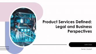 Product Services Defined Legal And Business Perspectives PPT Designs AT