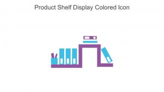 Product Shelf Display Colored Icon In Powerpoint Pptx Png And Editable Eps Format