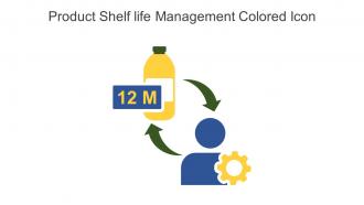 Product Shelf life Management Colored Icon in powerpoint pptx png and editable eps format