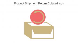 Product Shipment Return Colored Icon In Powerpoint Pptx Png And Editable Eps Format